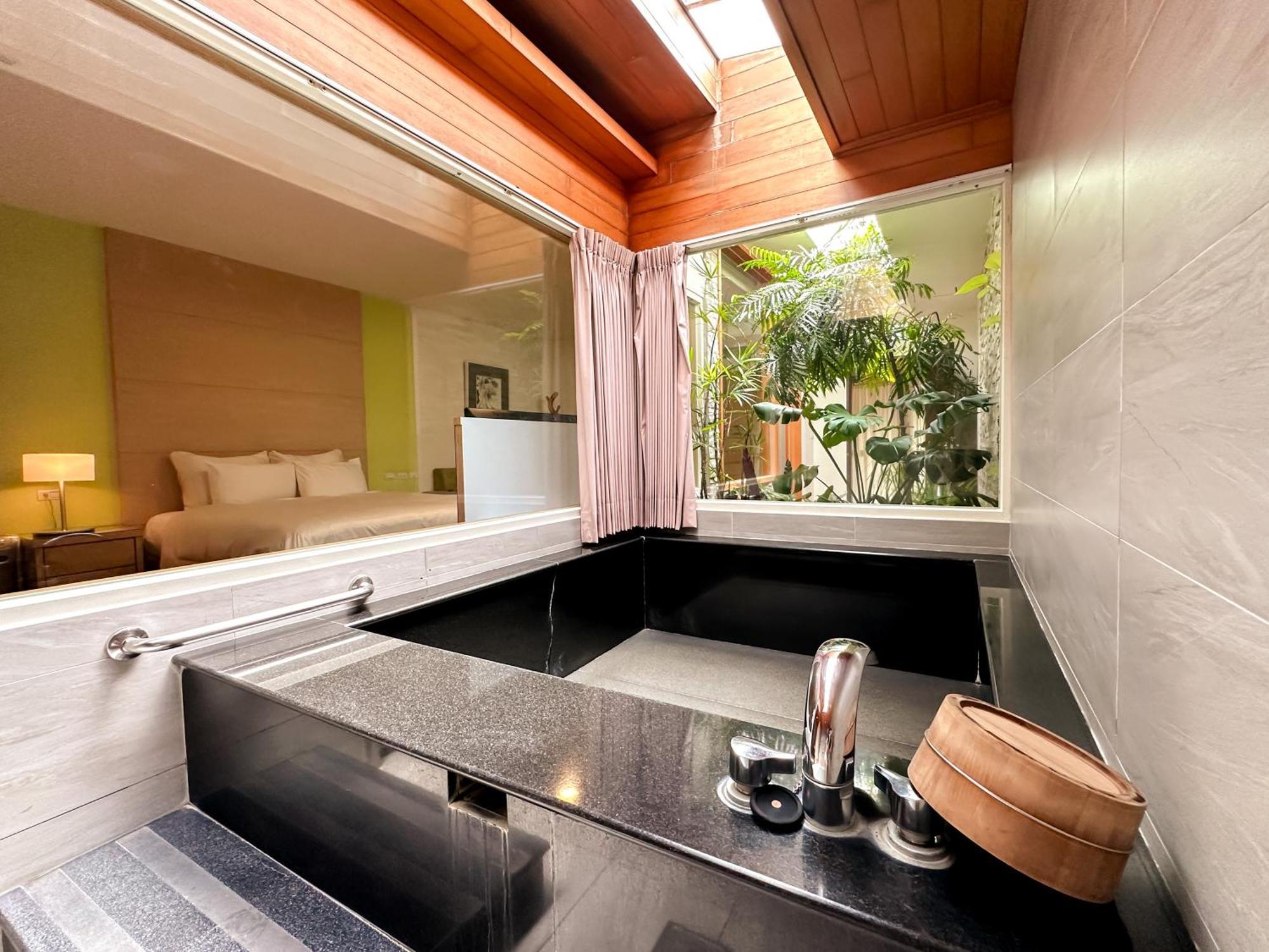 Yage Hotspring House Panzió Csiaohszi Kültér fotó